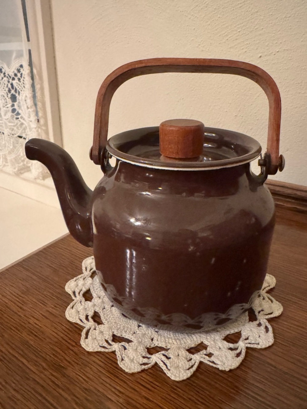 Scandinavian or Danish mid-century modern design small Kettle or Teapot
